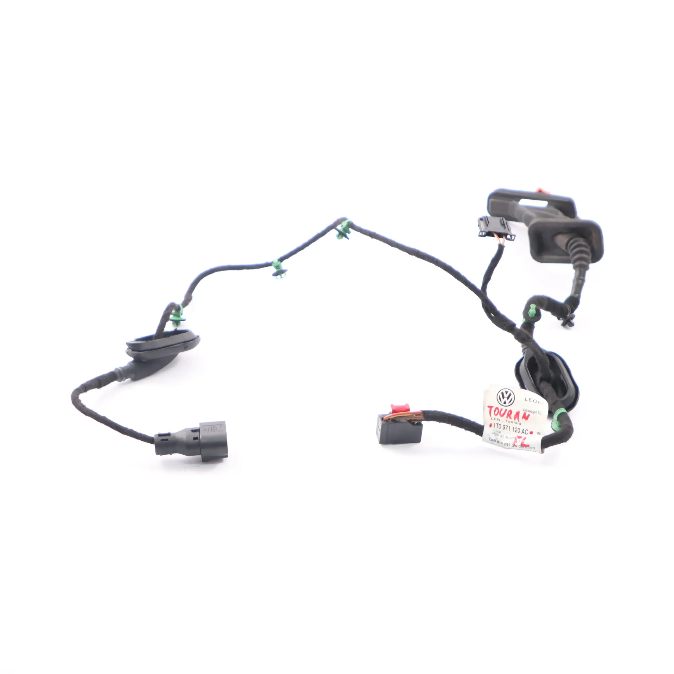 Volkswagen VW Touran cablaggio porta cablaggio passeggero anteriore 1T0971120AC