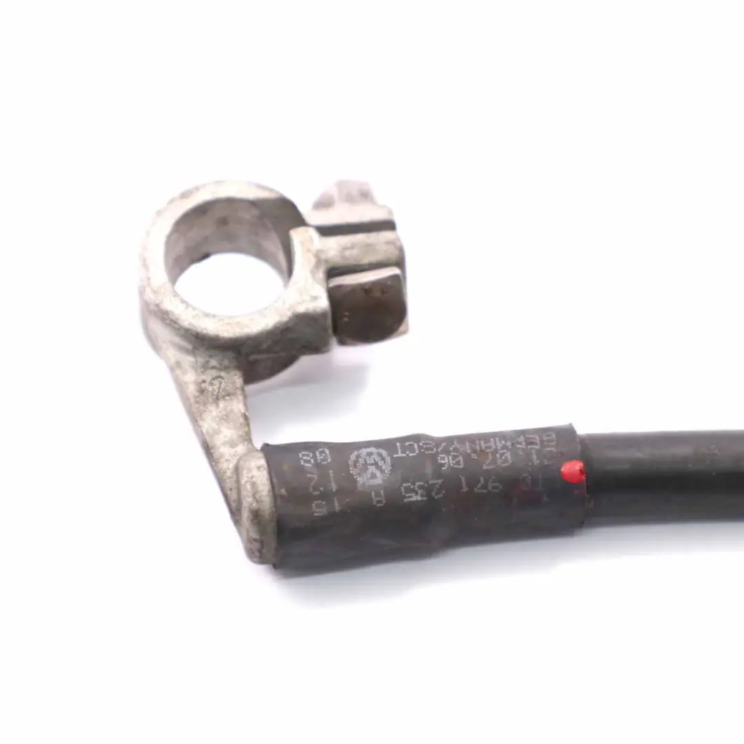 Volkswagen Golf MK5 6 Audi A3 8P Cable terminal negativo de batería - SKU 1T0971235A - Número de pieza 1T0971235A
