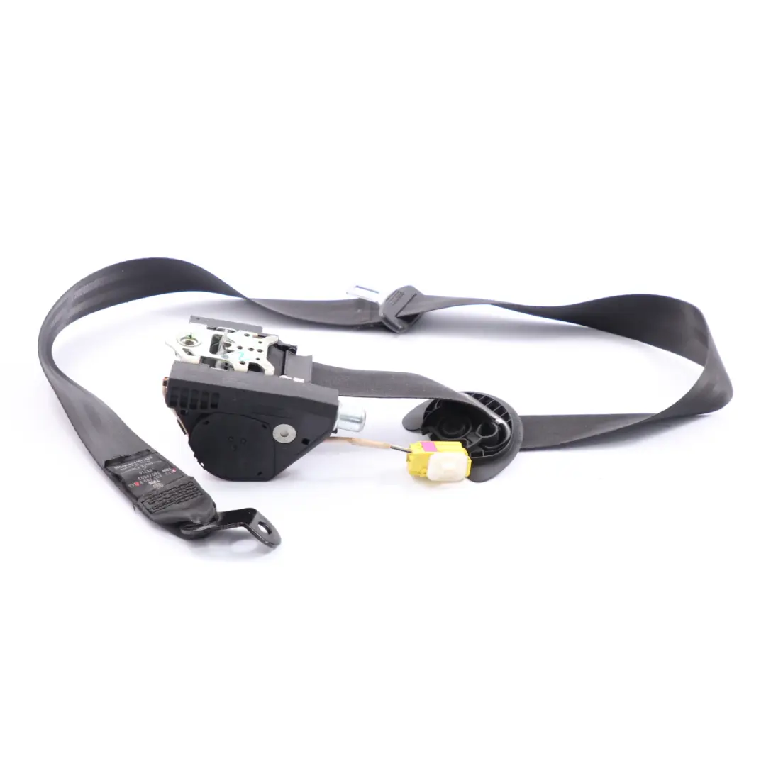 VW Volkswagen Touran Cintura di sicurezza anteriore sinistra Nero - SKU 1T2857705B - Numero di parte 1T2857705B