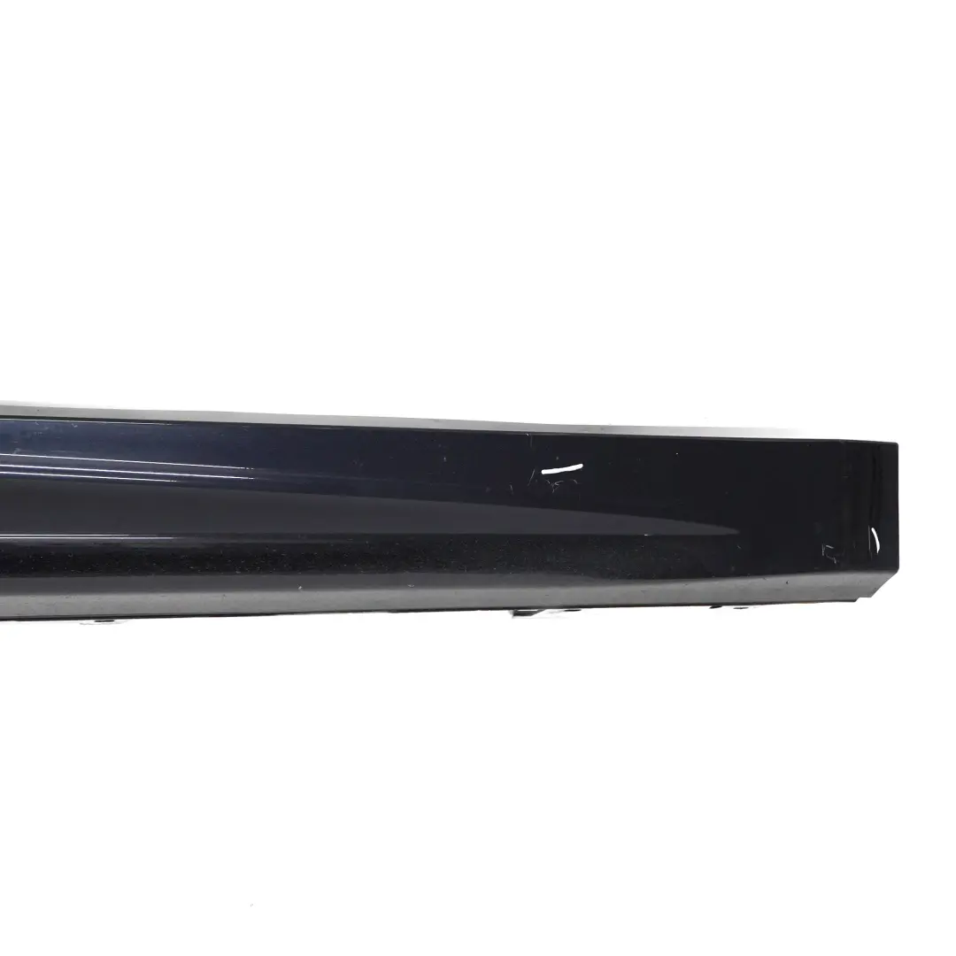 BMW F36 Side Skirt M Sport Sill Strip Right O/S Carbonschwarz Black Metallic 416 - SKU 2-CAR - Part number 8061488