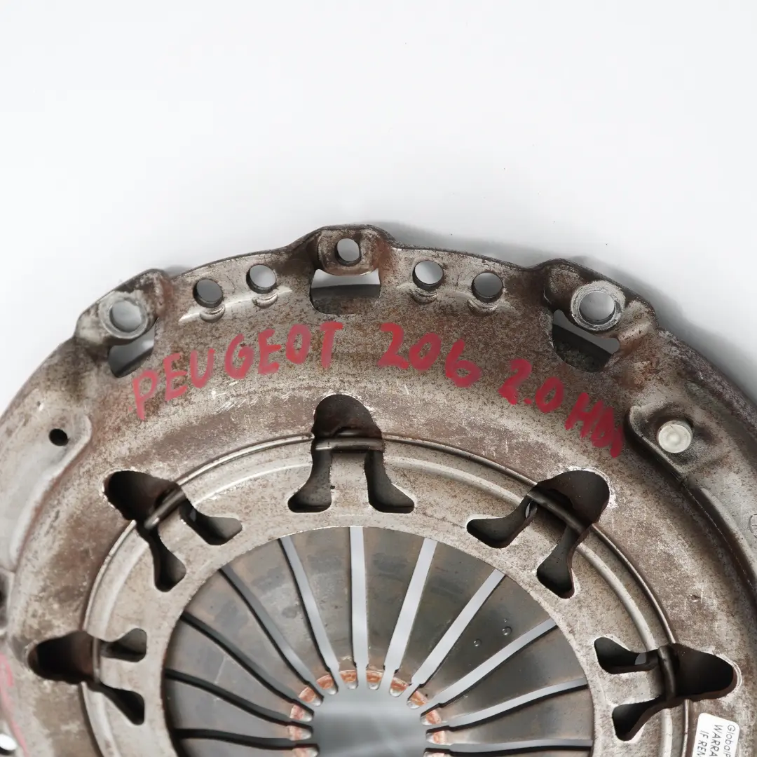 Clutch Kit Peugeot 206 2.0 HDI DW10TD Diesel Plate Disc Luk 123034810 323051510 - SKU 2004CC - Part number 2004CC