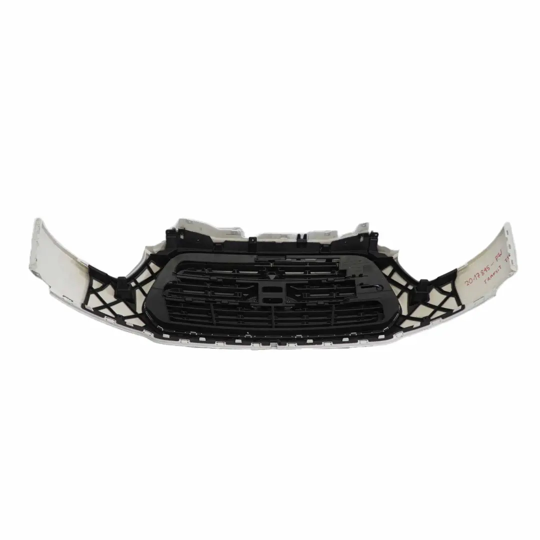 Mk8 Front Grille Upper Air Grille Trim Panel Cover Frozen White Z2 to Ford Transit with Part number 2017895 Ford Transit Mk8 Front Grille Upper Air Grille Trim Panel Cover Frozen White Z2 - SKU 2017895-FW - Part number 2017895