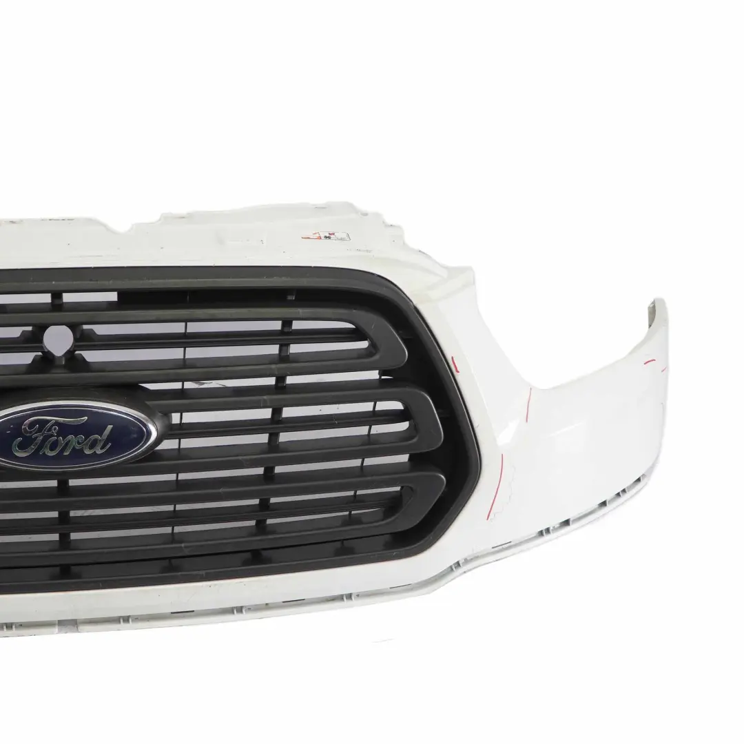 Mk8 Front Grille Upper Air Grille Trim Panel Cover Frozen White Z2 to Ford Transit with Part number 2017895 Ford Transit Mk8 Front Grille Upper Air Grille Trim Panel Cover Frozen White Z2 - SKU 2017895-FW - Part number 2017895