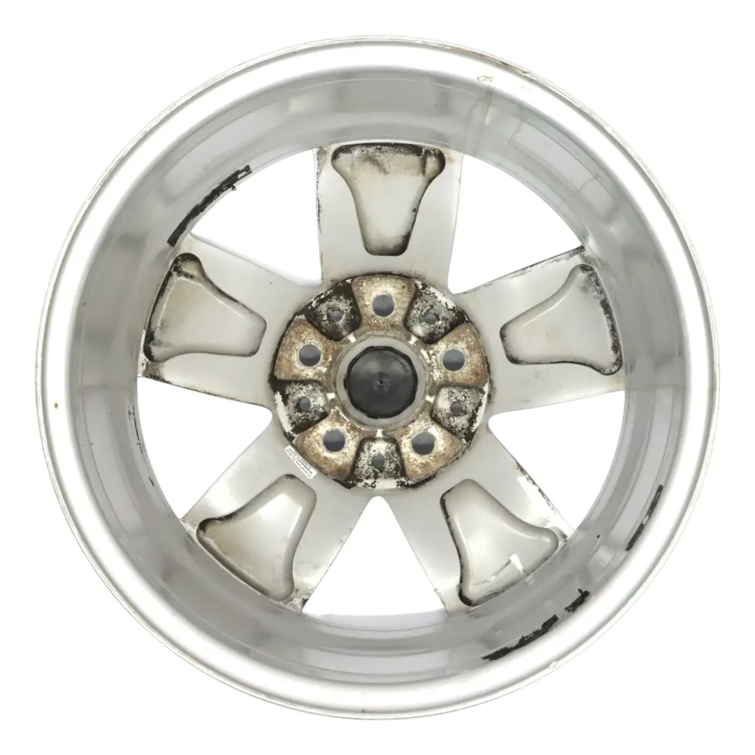 Alloy Rim 16" ET:54 7j Revolite Spoke to Mini Cooper F54 Silver Wheel with Part number 6856043 Mini Cooper F54 Silver Wheel Alloy Rim 16" ET:54 7j Revolite Spoke - SKU 6856043-3 - Part number 6856043