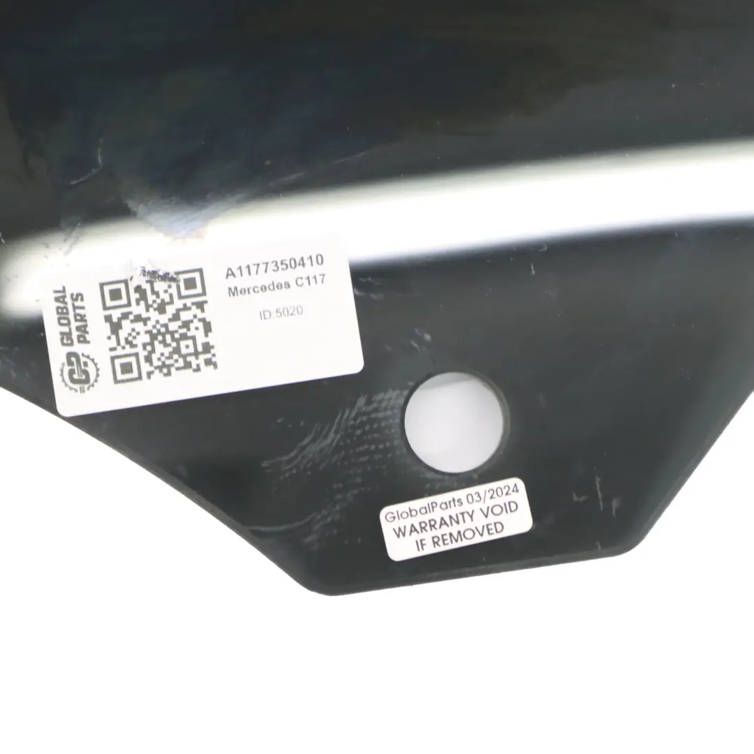Mercedes CLA C117 Vetro Porta Posteriore Destra Nero Colorato - SKU A1177350410 - Numero di parte A1177350410