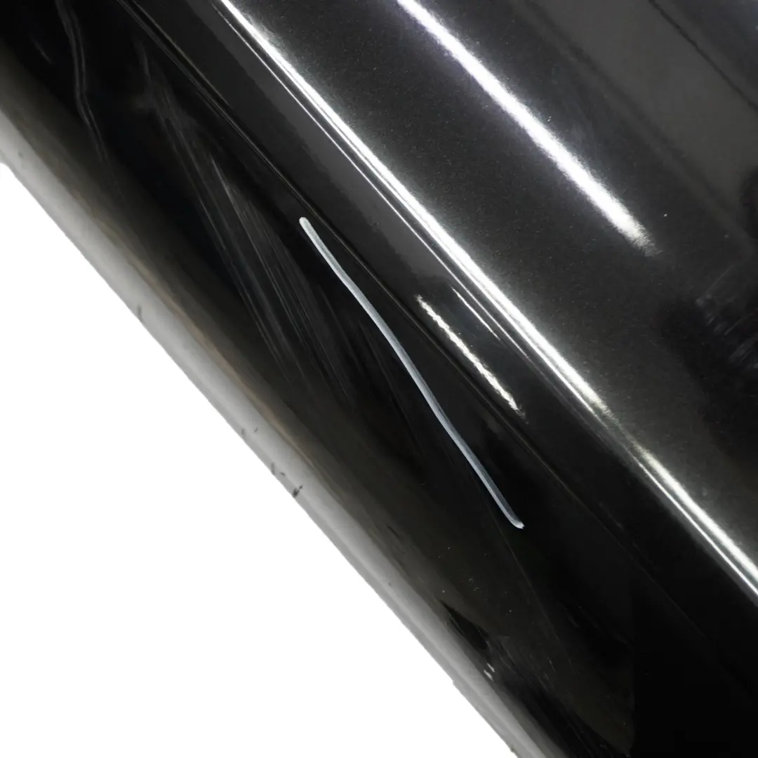 Mercedes W209 Rear Bumper Trim Panel Covering Obsidian Black Metallic - 197 - SKU A2098800040-OB1 - Part number A2098800040