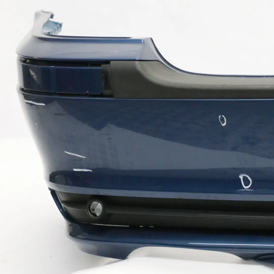 Bumper Trim Panel Topasblau Topaz Blue Metallic - 364 to BMW E46 Touring Rear with Part number 0007425 BMW E46 Touring Rear Bumper Trim Panel Topasblau Topaz Blue Metallic - 364 - SKU 0007425-TPB - Part number 0007425