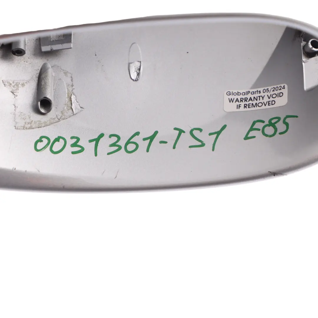 Wing Mirror Cover BMW Z4 E85 E86 Right O/S Cap Casing Titansilber Silver - 354 to with Part number 0031361 Wing Mirror Cover BMW Z4 E85 E86 Right O/S Cap Casing Titansilber Silver - 354 - SKU 0031361-TS1 - Part number 0031361