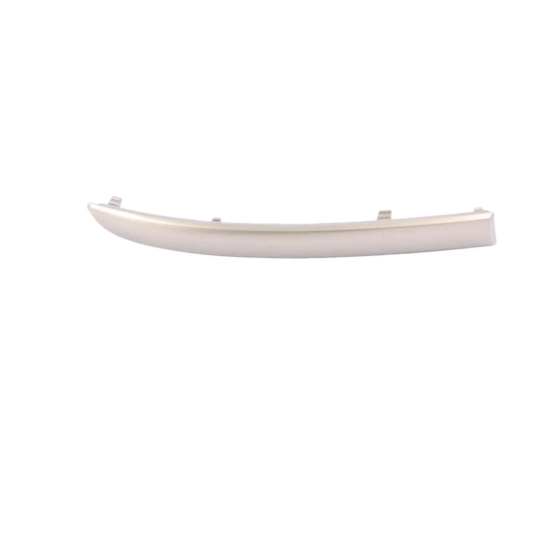 BMW E87 Bumper Rubber Trim Strip Front Right O/S Sonora Gold Metallic - SKU 0032638-SON - Part number 0032638