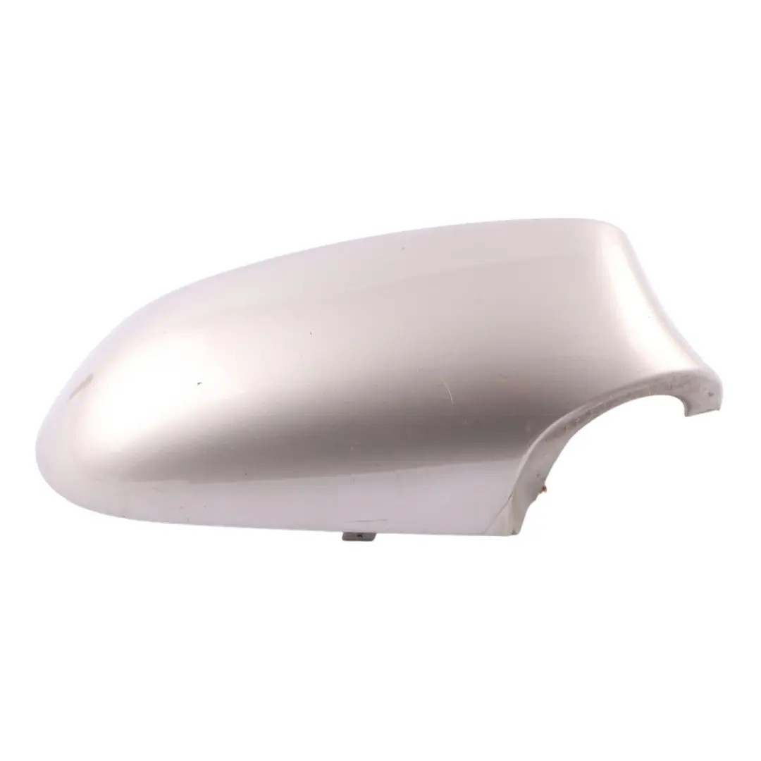 Right O/S Cover Cap Casing Mirror Wing Kaschmirsilber Silver A72 to BMW 1 E81 E87 with Part number 0032680 BMW 1 E81 E87 Right O/S Cover Cap Casing Mirror Wing Kaschmirsilber Silver A72 - SKU 0032680-KAS - Part number 0032680