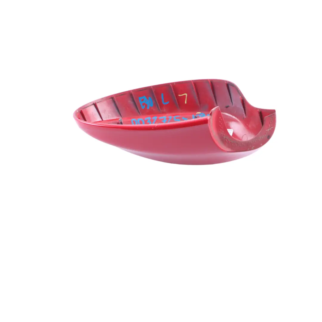 Wing Mirror Cover Left N/S Cap Casing Karmesin Rot - A61 to BMW E90 E91 with Part number 0032725 BMW E90 E91 Wing Mirror Cover Left N/S Cap Casing Karmesin Rot - A61 - SKU 0032725-KAR - Part number 0032725
