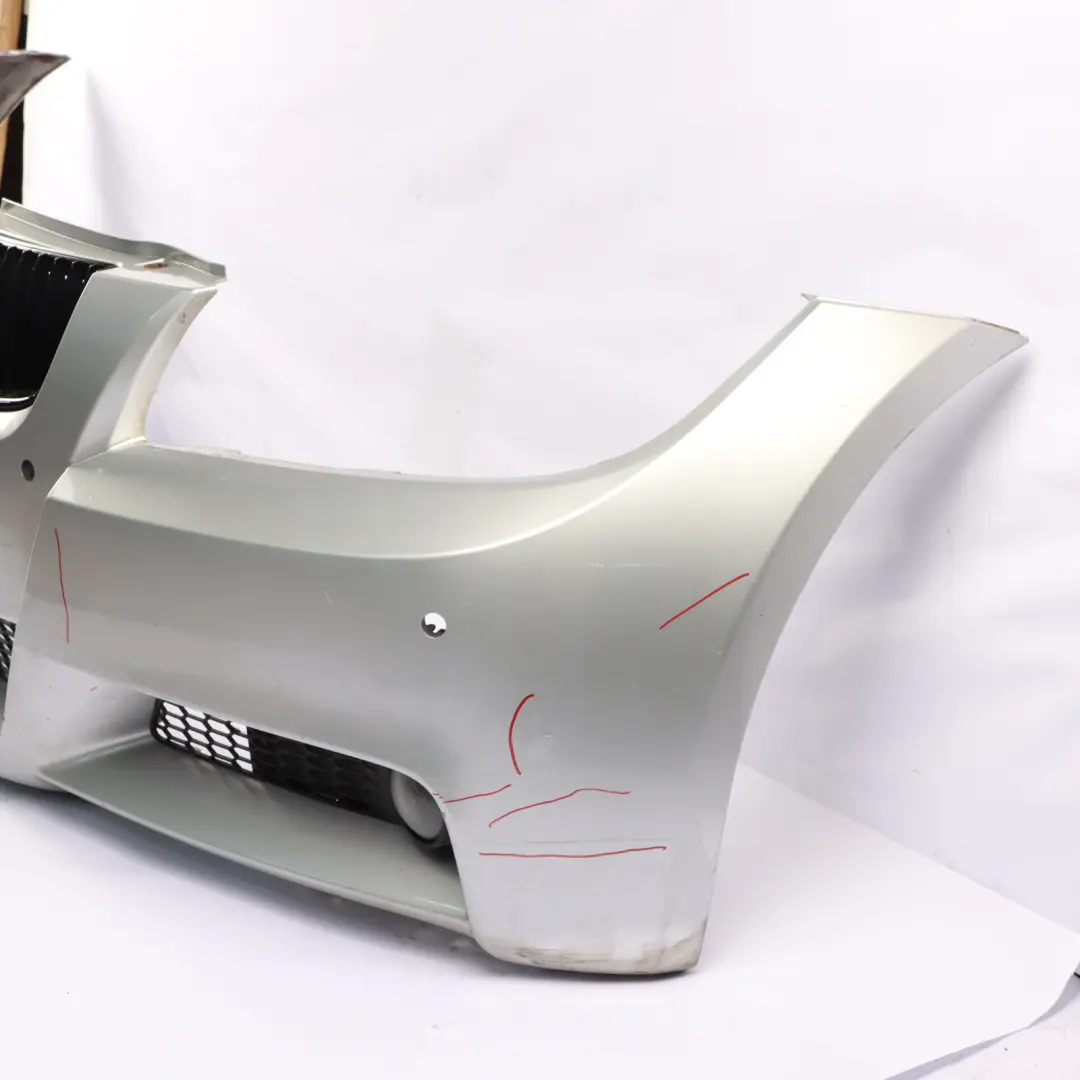 BMW E90 Zderzak Przedni Przód Titansilber - 354 - SKU 0033169-TS - Numer Części 0033169