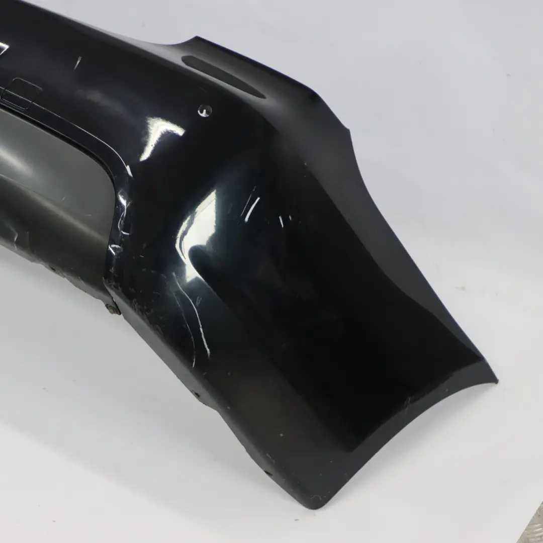 Bumper PDC Carbonschwarz Carbon Black - 416 to BMW E90 M Sport Rear with Part number 0033541 BMW E90 M Sport Rear Bumper PDC Carbonschwarz Carbon Black - 416 - SKU 0033541-CAR - Part number 0033541