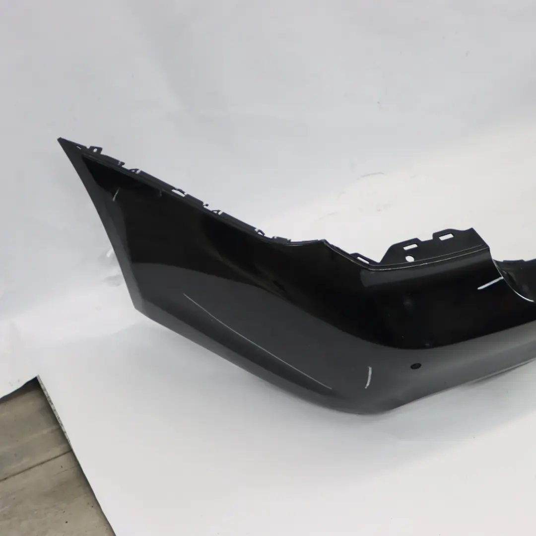 Bumper PDC Carbonschwarz Carbon Black - 416 to BMW E90 M Sport Rear with Part number 0033541 BMW E90 M Sport Rear Bumper PDC Carbonschwarz Carbon Black - 416 - SKU 0033541-CAR - Part number 0033541