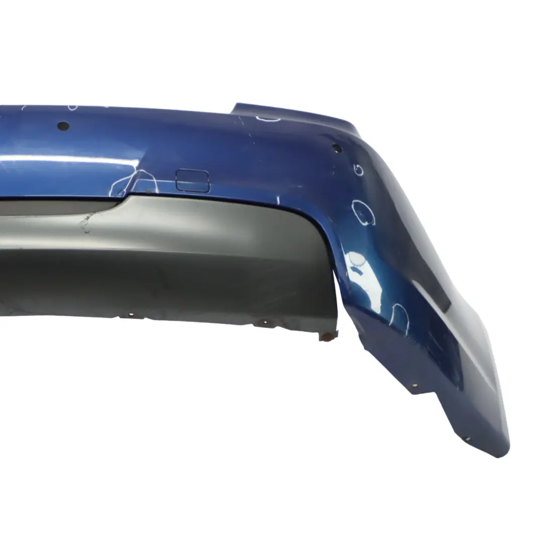 Bumper PDC Le Mans Blau Blue - 381 to BMW E90 Saloon M Sport Rear with Part number 0033541 BMW E90 Saloon M Sport Rear Bumper PDC Le Mans Blau Blue - 381 - SKU 0033541-LMB - Part number 0033541