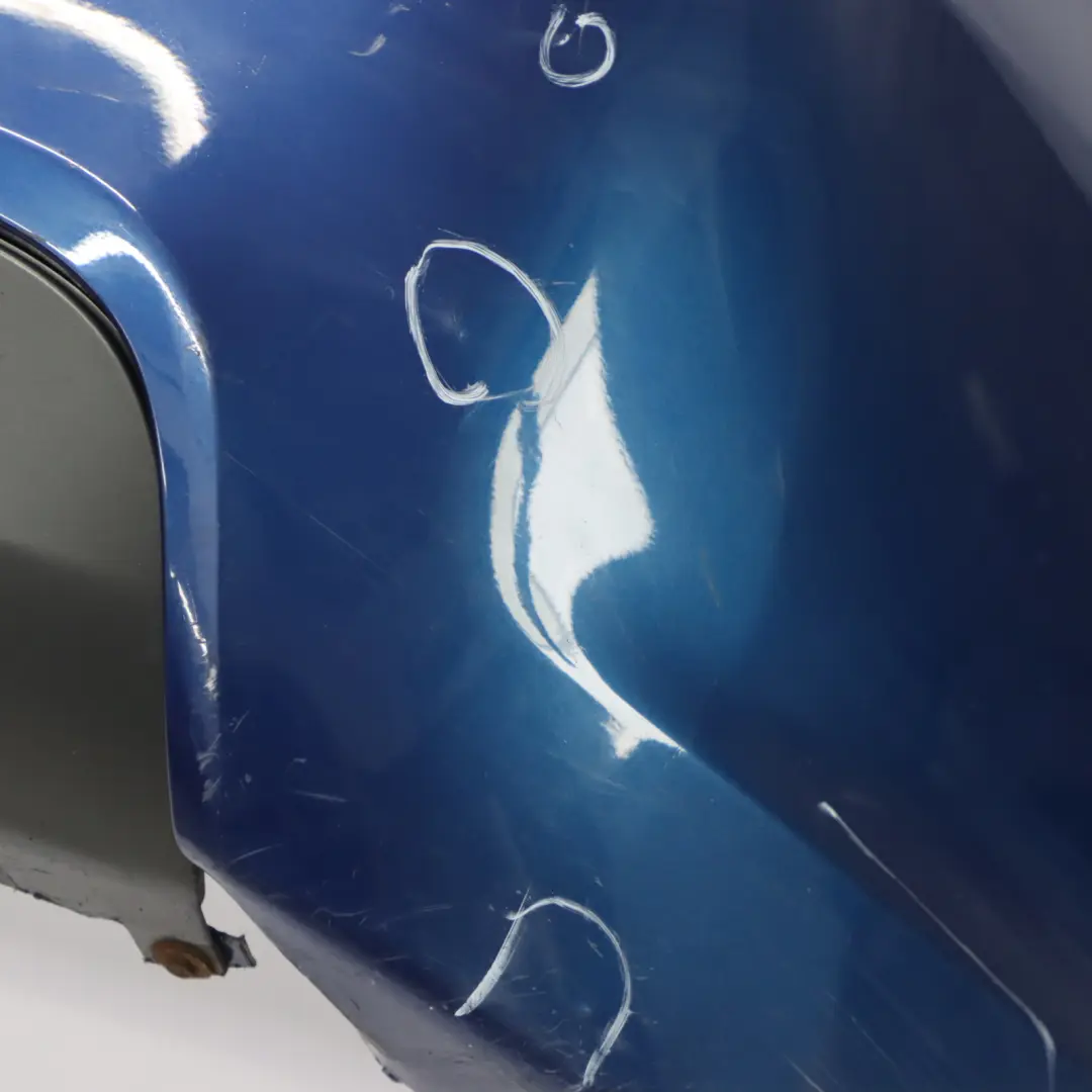 BMW E90 Tylny Zderzak M-Pakiet Le Mans Blau Metalik - 381 - SKU 0033541-LMB - Numer Części 0033541