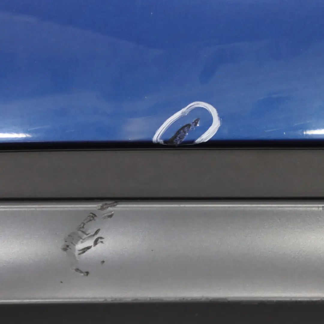 Bumper PDC Le Mans Blau Blue - 381 to BMW E90 Saloon M Sport Rear with Part number 0033541 BMW E90 Saloon M Sport Rear Bumper PDC Le Mans Blau Blue - 381 - SKU 0033541-LMB - Part number 0033541