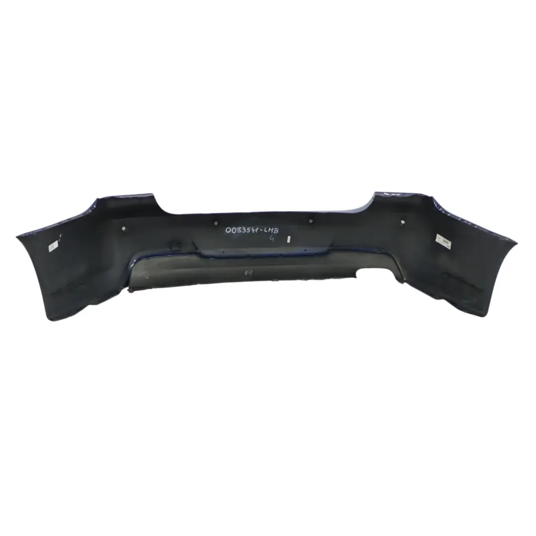 Bumper PDC Le Mans Blau Blue - 381 to BMW E90 Saloon M Sport Rear with Part number 0033541 BMW E90 Saloon M Sport Rear Bumper PDC Le Mans Blau Blue - 381 - SKU 0033541-LMB - Part number 0033541