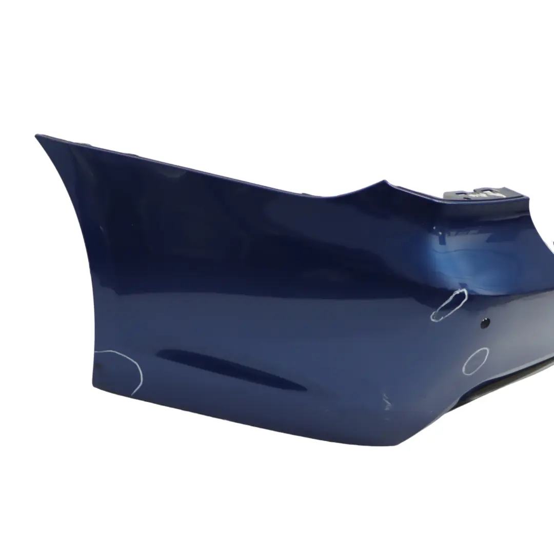 Bumper PDC Le Mans Blau Blue - 381 to BMW E90 Saloon M Sport Rear with Part number 0033541 BMW E90 Saloon M Sport Rear Bumper PDC Le Mans Blau Blue - 381 - SKU 0033541-LMB - Part number 0033541