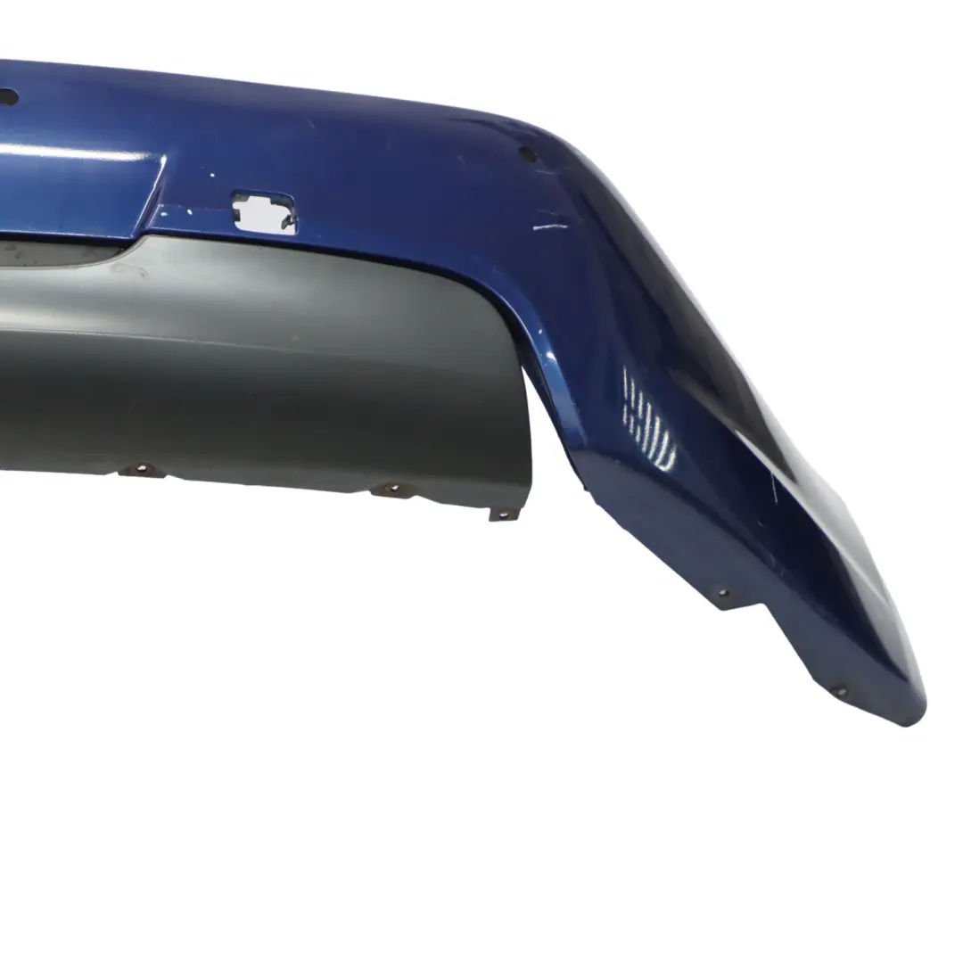 Bumper PDC Le Mans Blau Blue Metallic - 381 to BMW E90 M Sport Rear with Part number 0033541 BMW E90 M Sport Rear Bumper PDC Le Mans Blau Blue Metallic - 381 - SKU 0033541-LMB1 - Part number 0033541