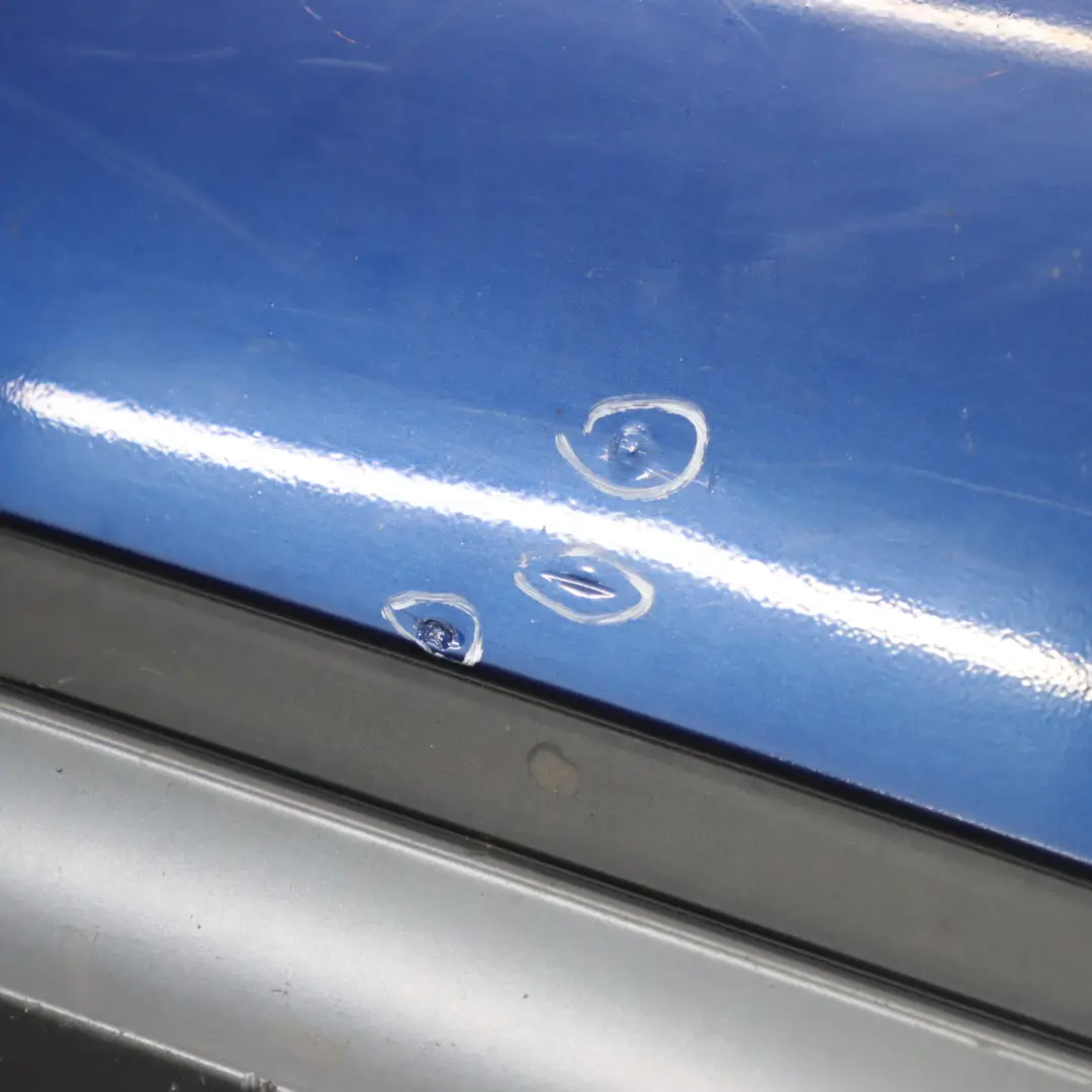 Bumper PDC Le Mans Blau Blue Metallic - 381 to BMW E90 M Sport Rear with Part number 0033541 BMW E90 M Sport Rear Bumper PDC Le Mans Blau Blue Metallic - 381 - SKU 0033541-LMB1 - Part number 0033541