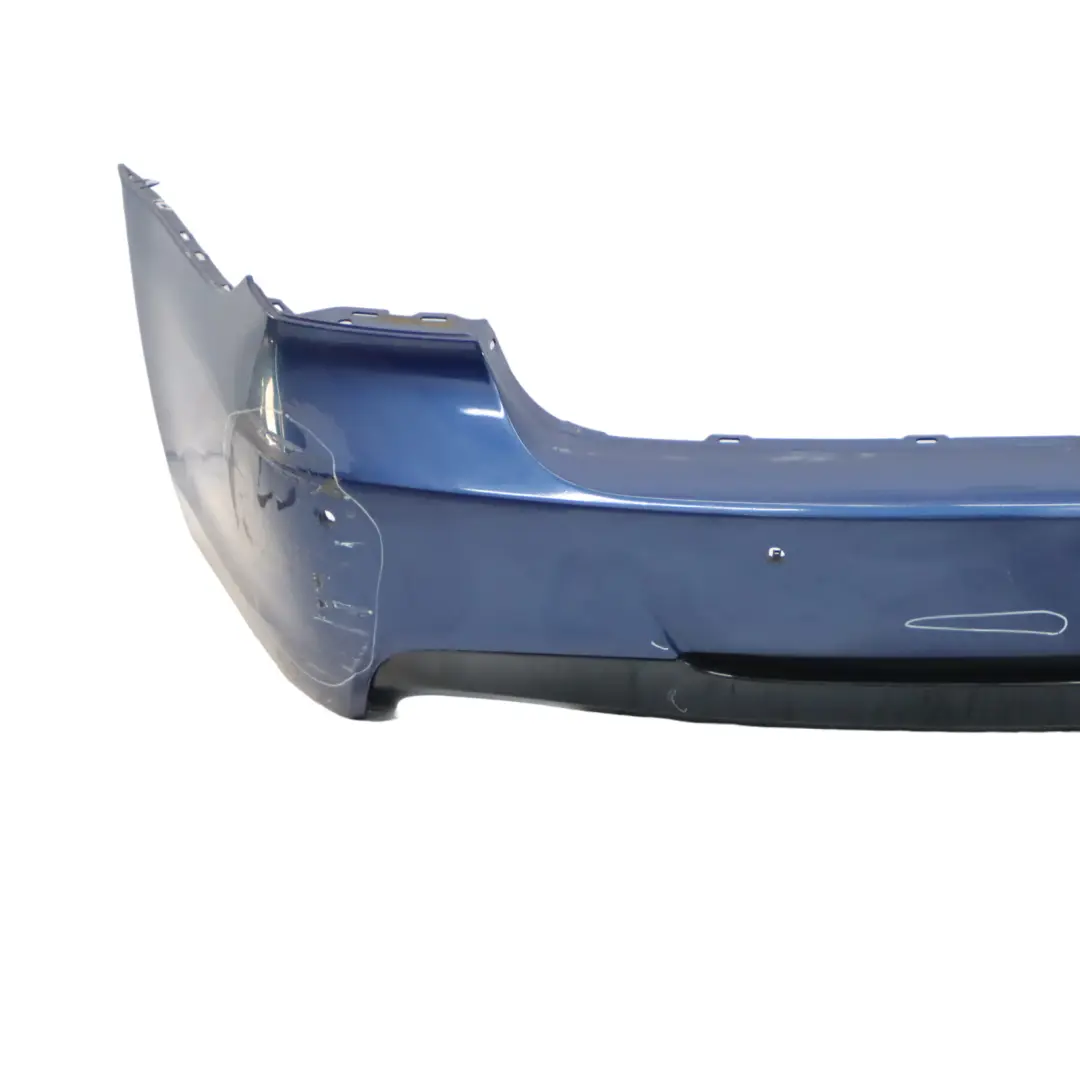 Bumper M Sport PDC Le Mans Blau Blue Metallic - 381 to BMW E90 Rear with Part number 0033541 BMW E90 Rear Bumper M Sport PDC Le Mans Blau Blue Metallic - 381 - SKU 0033541-LMB2 - Part number 0033541