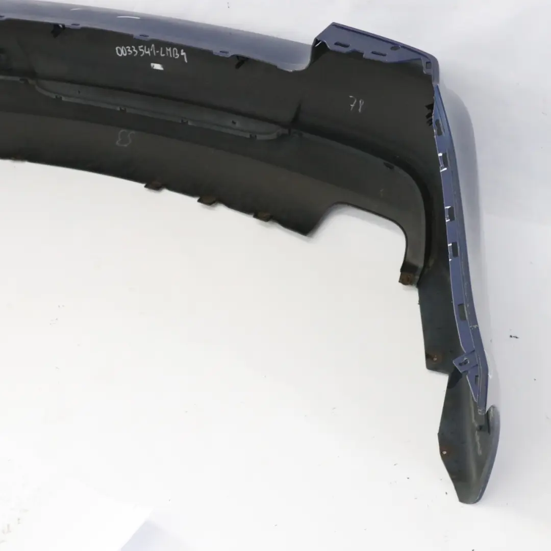 Bumper PDC Le Mans Blau Blue Metallic - 381 to BMW E90 M Sport Rear with Part number 0033541 BMW E90 M Sport Rear Bumper PDC Le Mans Blau Blue Metallic - 381 - SKU 0033541-LMB4 - Part number 0033541