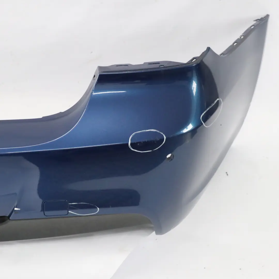 Bumper PDC Le Mans Blau Blue Metallic - 381 to BMW E90 M Sport Rear with Part number 0033541 BMW E90 M Sport Rear Bumper PDC Le Mans Blau Blue Metallic - 381 - SKU 0033541-LMB4 - Part number 0033541
