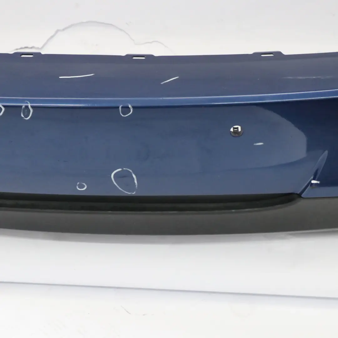 Bumper PDC Le Mans Blau Blue Metallic - 381 to BMW E90 M Sport Rear with Part number 0033541 BMW E90 M Sport Rear Bumper PDC Le Mans Blau Blue Metallic - 381 - SKU 0033541-LMB4 - Part number 0033541
