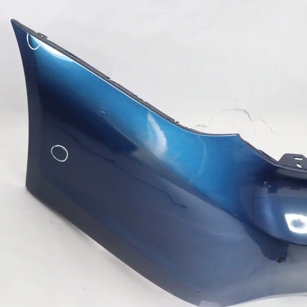 Bumper PDC Le Mans Blau Blue Metallic - 381 to BMW E90 M Sport Rear with Part number 0033541 BMW E90 M Sport Rear Bumper PDC Le Mans Blau Blue Metallic - 381 - SKU 0033541-LMB4 - Part number 0033541