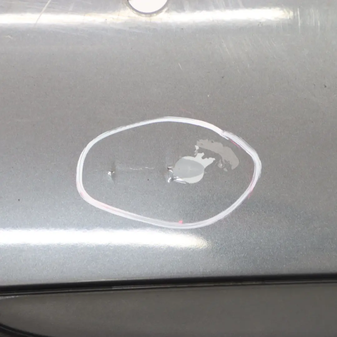 Bumper PDC Sparkling Graphite Metallic - A22 to BMW E90 M Sport Rear with Part number 0033541 BMW E90 M Sport Rear Bumper PDC Sparkling Graphite Metallic - A22 - SKU 0033541-SG2 - Part number 0033541