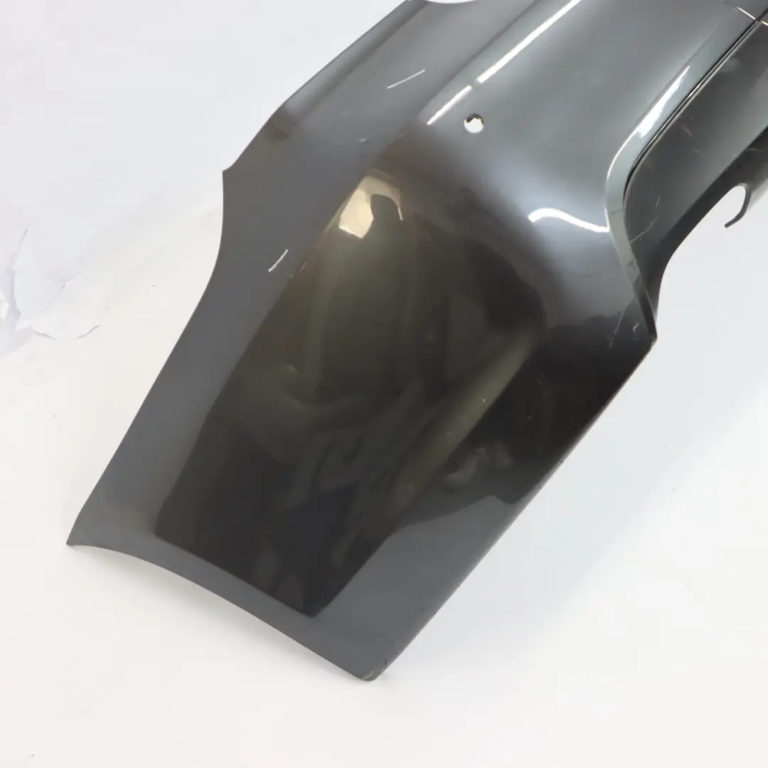 Bumper PDC Sparkling Graphite Metallic - A22 to BMW E90 M Sport Rear with Part number 0033541 BMW E90 M Sport Rear Bumper PDC Sparkling Graphite Metallic - A22 - SKU 0033541-SG2 - Part number 0033541