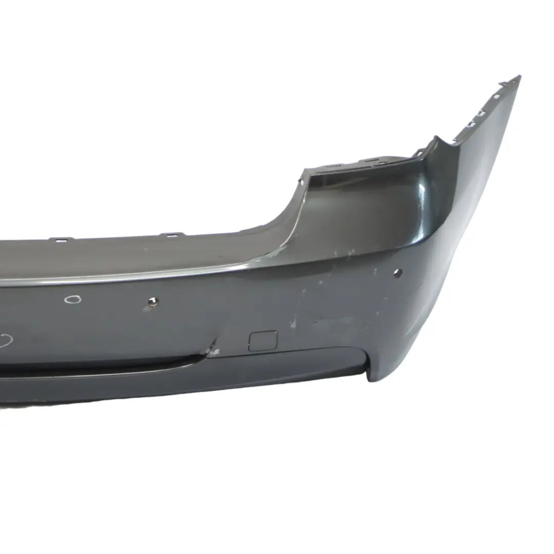 Bumper PDC Sparkling Graphite Metallic - A22 to BMW E90 M Sport Rear with Part number 0033541 BMW E90 M Sport Rear Bumper PDC Sparkling Graphite Metallic - A22 - SKU 0033541-SG2 - Part number 0033541
