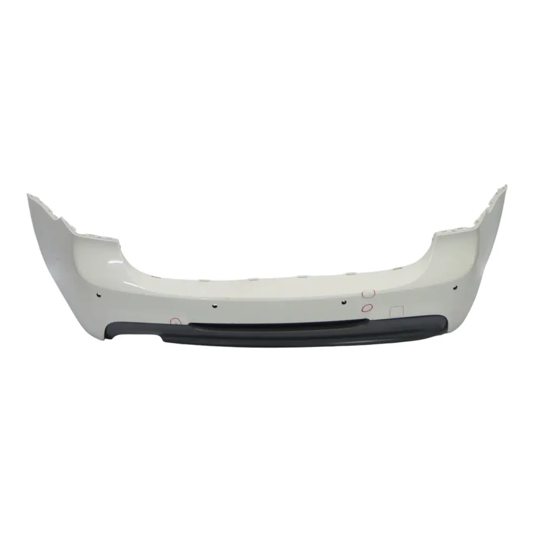 BMW E91 Touring M Sport Rear Bumper Trim Panel Alpinweiss 3 White - 300 - SKU 0033543-AW - Part number 0033543