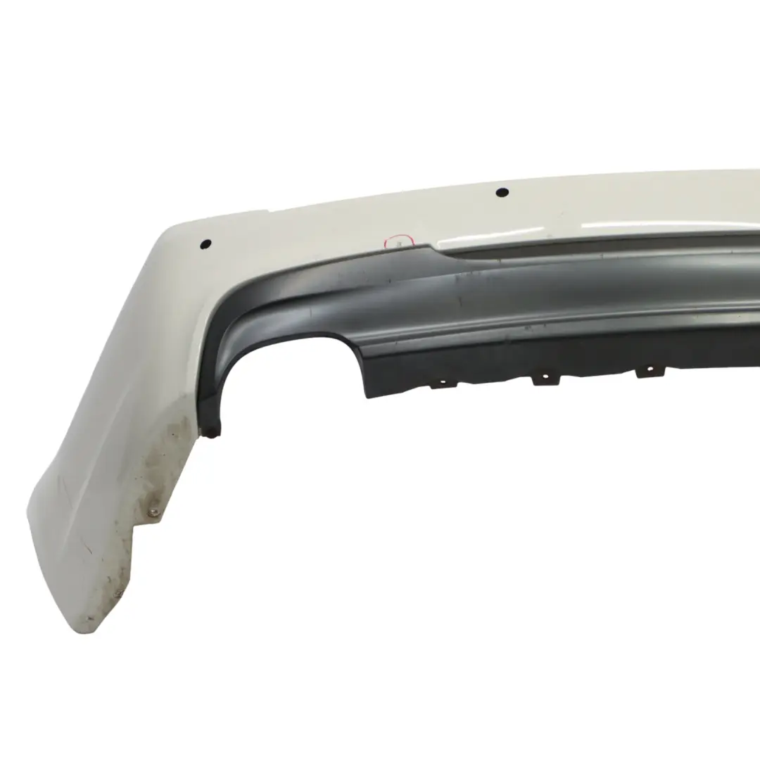 BMW E91 Touring M Sport Rear Bumper Trim Panel Alpinweiss 3 White - 300 - SKU 0033543-AW - Part number 0033543