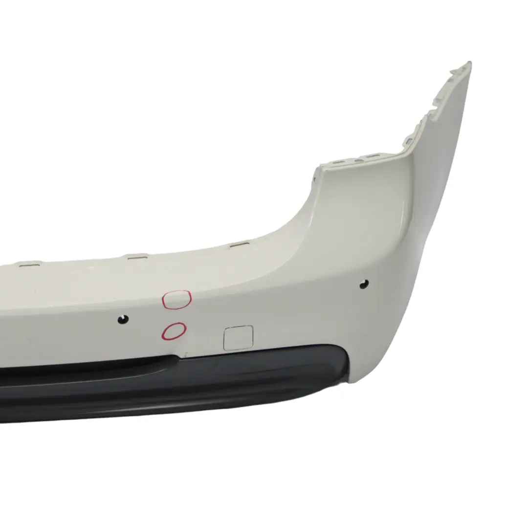 BMW E91 Touring M Sport Rear Bumper Trim Panel Alpinweiss 3 White - 300 - SKU 0033543-AW - Part number 0033543