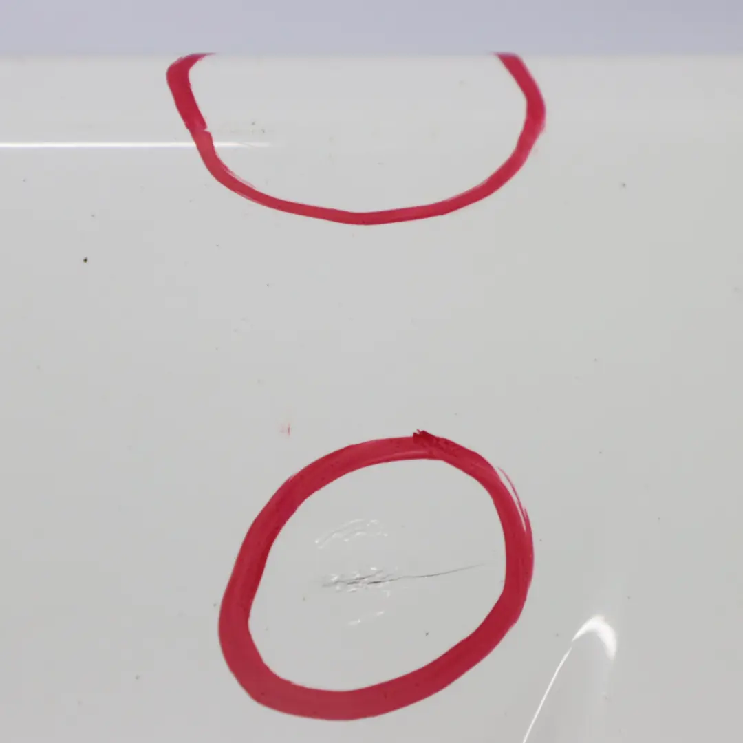 BMW E91 Touring M Sport Rear Bumper Trim Panel Alpinweiss 3 White - 300 - SKU 0033543-AW - Part number 0033543
