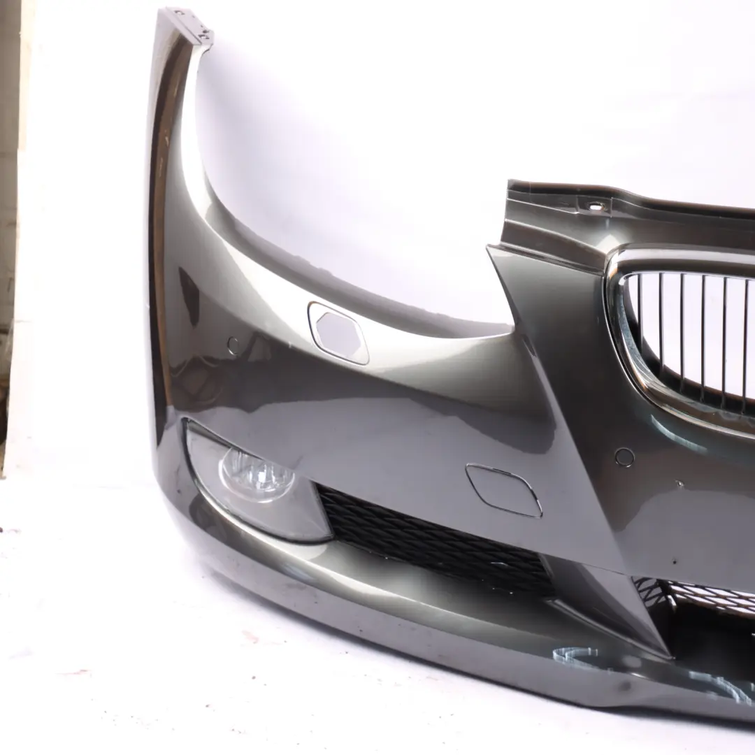 BMW E92 E93 Front Bumper Trim Panel Sparkling Graphite Metallic - A22 - SKU 0034470-SG - Part number 0034470