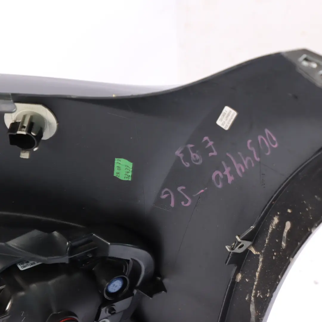 Front Bumper Trim Panel Sparkling Graphite Metallic - A22 to BMW E92 E93 with Part number 0034470 BMW E92 E93 Front Bumper Trim Panel Sparkling Graphite Metallic - A22 - SKU 0034470-SG - Part number 0034470