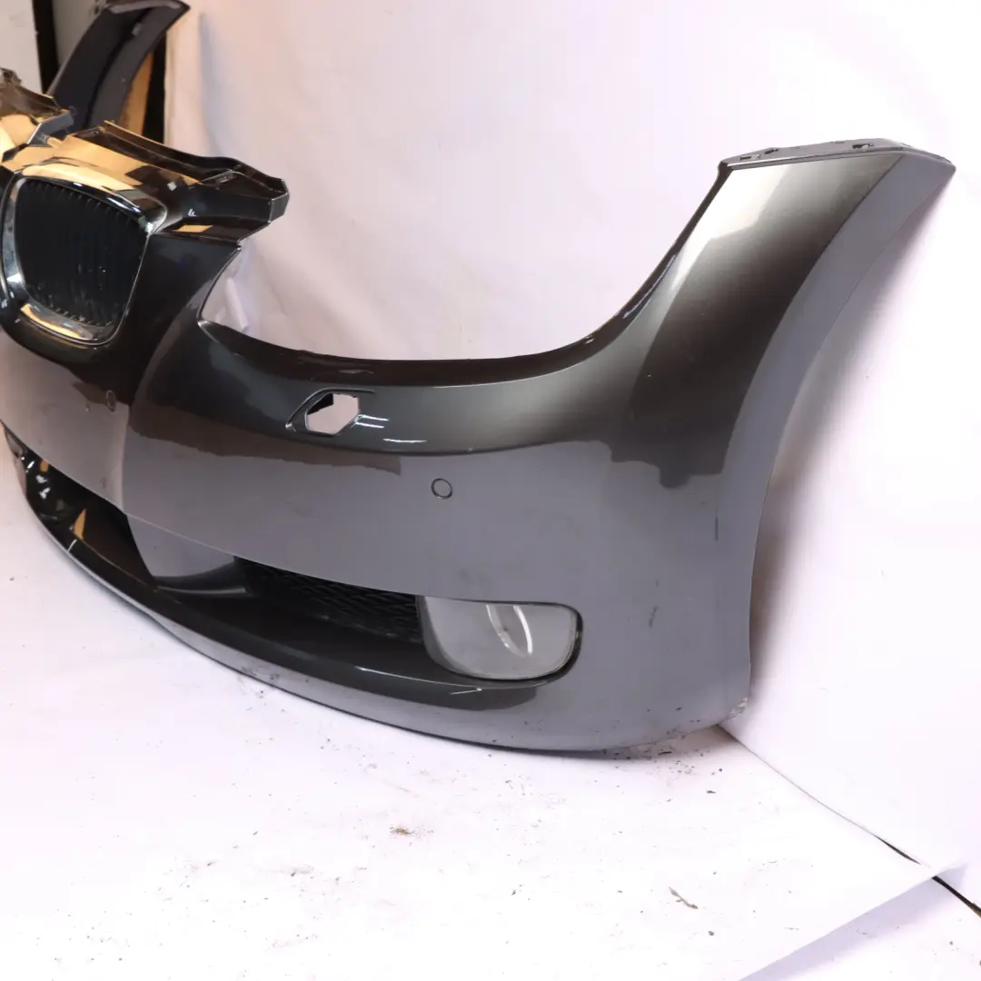 BMW E92 E93 Front Bumper Trim Panel Sparkling Graphite Metallic - A22 - SKU 0034470-SG - Part number 0034470