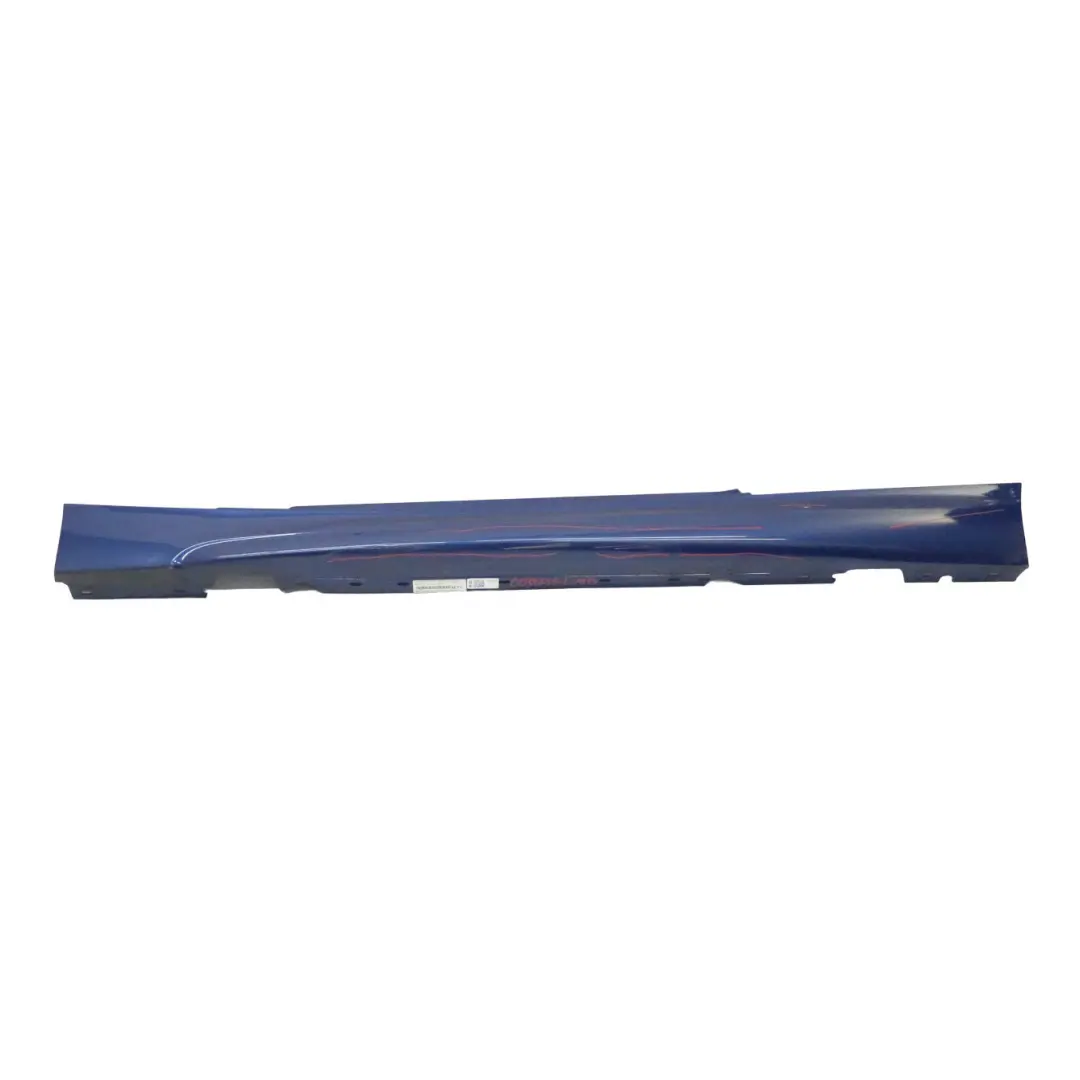 Sill Strip Side Skirt Left N/S Le Mans Blue - 381 to BMW 1 E81 E82 E88 M Sport with Part number 0034731 BMW 1 E81 E82 E88 M Sport Sill Strip Side Skirt Left N/S Le Mans Blue - 381 - SKU 0034731-LMB - Part number 0034731