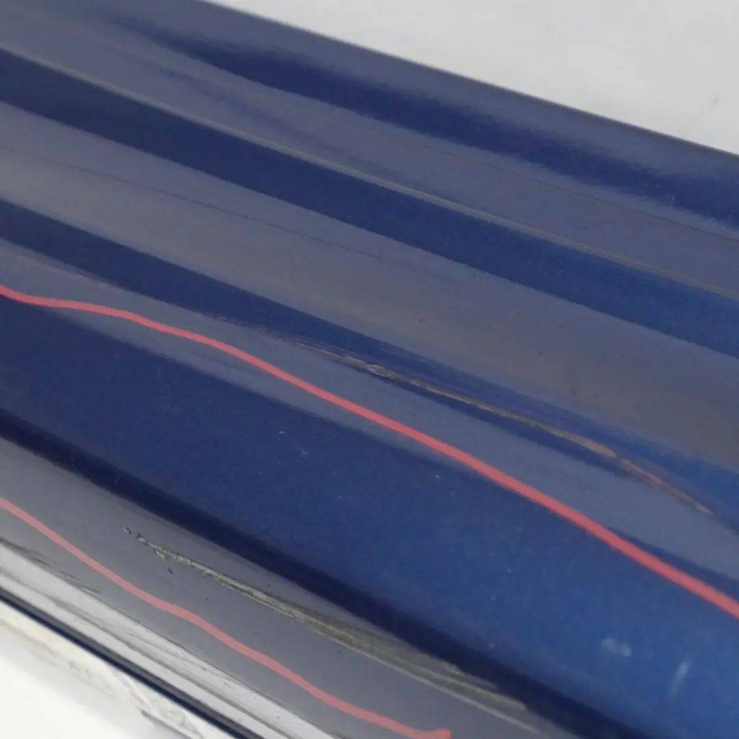 BMW 1 E81 E82 E88 M Sport Sill Strip Side Skirt Left N/S Le Mans Blue - 381 - SKU 0034731-LMB - Part number 0034731