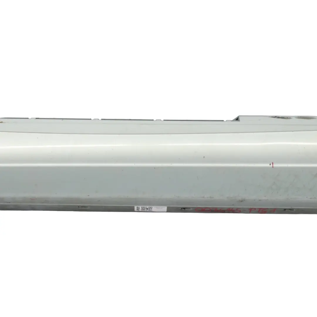  Faldón lateral BMW E87 LCI Listón de umbral izquierdo Patagonia Green - A71 - SKU 0036145-PTG1 - Número de pieza 0036145