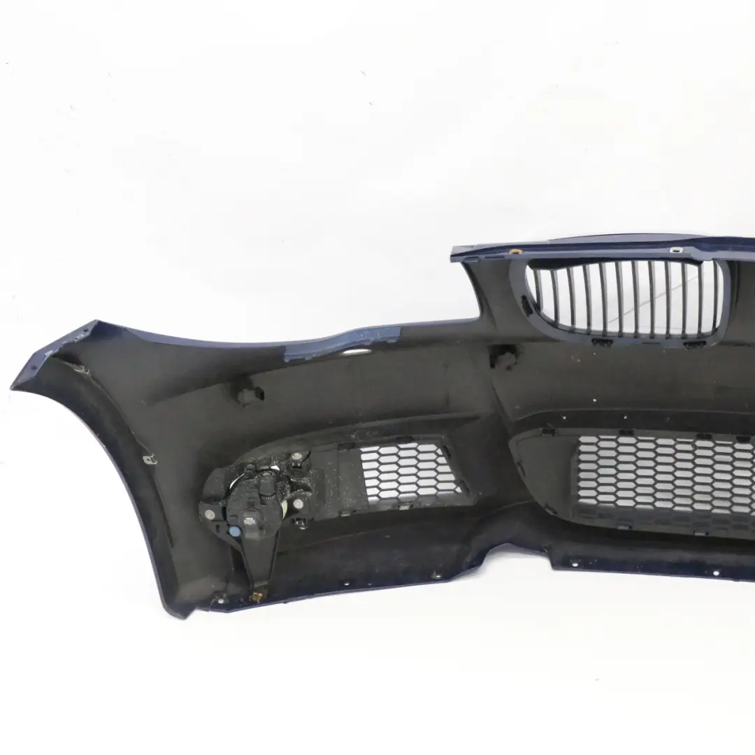 Front Bumper Trim Panel PDC Le Mans Blau Metallic - 381 to BMW E82 E88 M Sport with Part number 0036222 BMW E82 E88 M Sport Front Bumper Trim Panel PDC Le Mans Blau Metallic - 381 - SKU 0036222-LMB - Part number 0036222