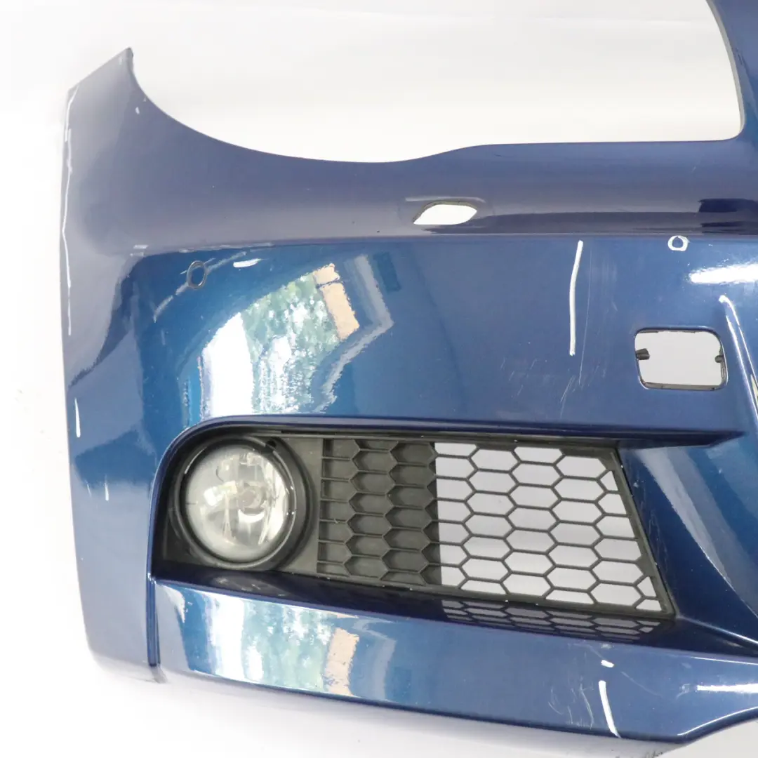 Front Bumper Trim Panel PDC Le Mans Blau Metallic - 381 to BMW E82 E88 M Sport with Part number 0036222 BMW E82 E88 M Sport Front Bumper Trim Panel PDC Le Mans Blau Metallic - 381 - SKU 0036222-LMB - Part number 0036222
