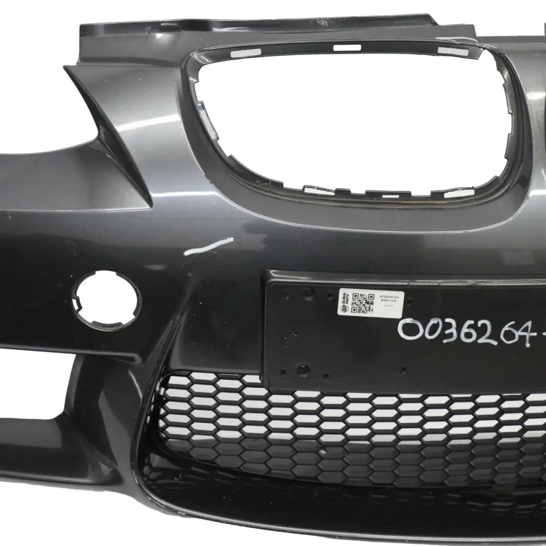 BMW E92 Zderzak Przedni M3 Look Osłona Sparkling Graphite Metalik - A22 - SKU 0036264-SG - Numer Części 0036264