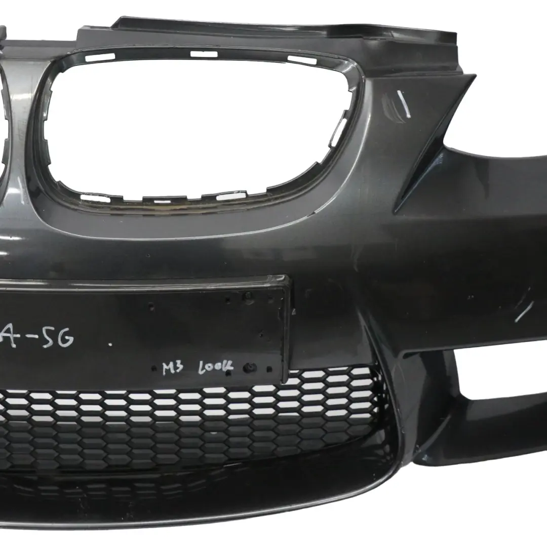 Bumper Front BMW E92 M3 Look Trim Panel Sparkling Graphite Metallic - A22 to with Part number 0036264 Bumper Front BMW E92 M3 Look Trim Panel Sparkling Graphite Metallic - A22 - SKU 0036264-SG - Part number 0036264