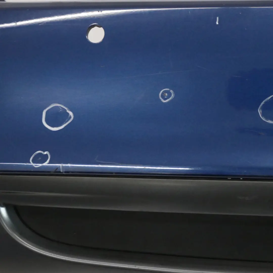 Bumper Trim Panel Le Mans Blue Metallic - 381 to BMW E82 E88 M Sport Rear with Part number 0036311 BMW E82 E88 M Sport Rear Bumper Trim Panel Le Mans Blue Metallic - 381 - SKU 0036311-LMB - Part number 0036311