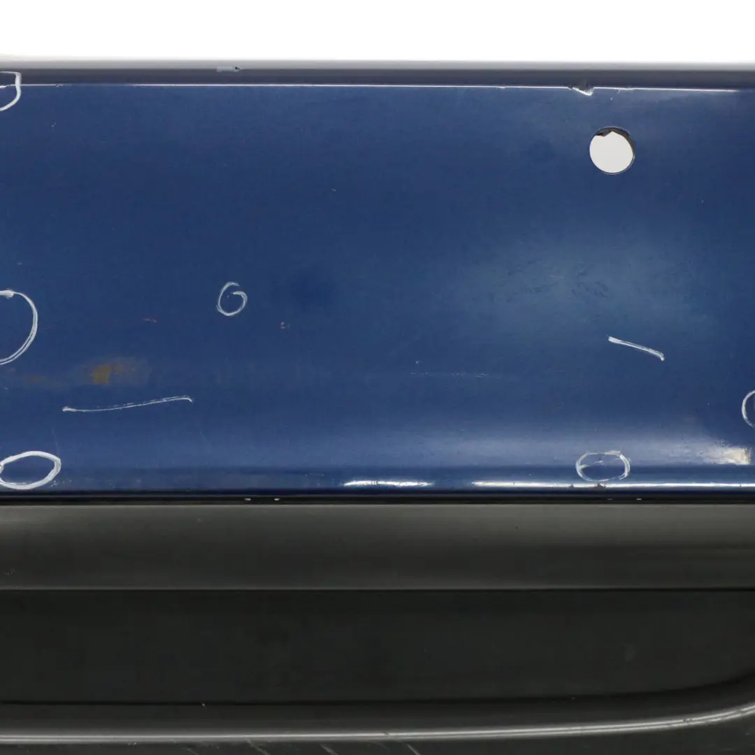 Bumper Trim Panel Le Mans Blue Metallic - 381 to BMW E82 E88 M Sport Rear with Part number 0036311 BMW E82 E88 M Sport Rear Bumper Trim Panel Le Mans Blue Metallic - 381 - SKU 0036311-LMB - Part number 0036311