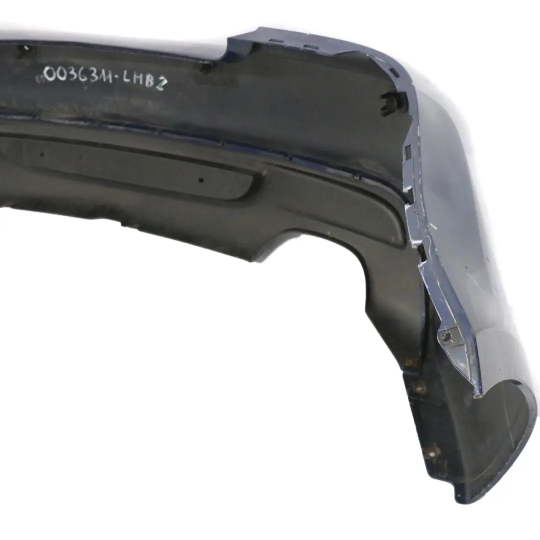 Bumper Trim Panel Le Mans Blue Metallic - 381 to BMW E82 E88 M Sport Rear with Part number 0036311 BMW E82 E88 M Sport Rear Bumper Trim Panel Le Mans Blue Metallic - 381 - SKU 0036311-LMB2 - Part number 0036311